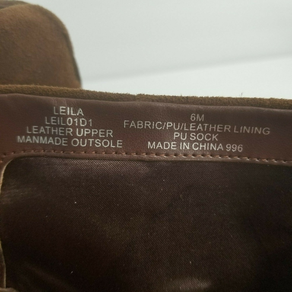 Steven By Steven Madden Leila Brown Suede Booties - Picture 8 of 8